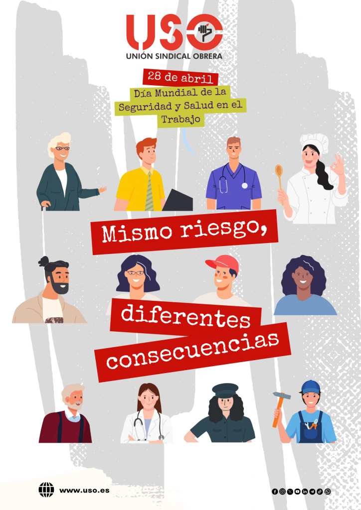 MISMO RIESGO DIFERENTES CONSECUENCIAS.
Campaña 28 de abril 2024